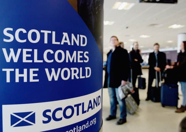 Passenger numbers at Scotland's three main airports have risen. Picture: Getty