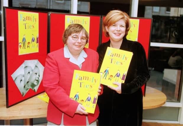 Maureen Lynch with Elaine C Smith, the patron of Family Mediation Scotland. Picture: Gary Wilson