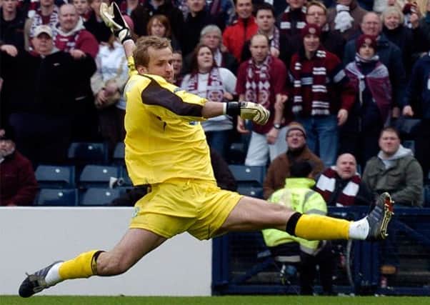 Error-prone goalie Zibi Malkowski endured something of a turbulent time at Easter Road. Picture: PA