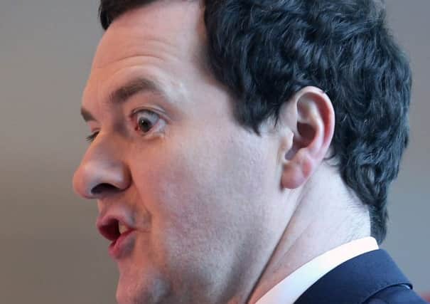 Chancellor George Osborne to speak in Edinburgh tomorrow. Picture: Getty