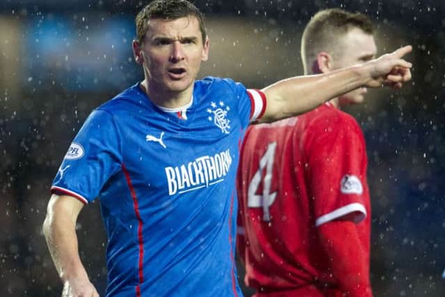 Rangers captain Lee McCulloch. Picture: SNS