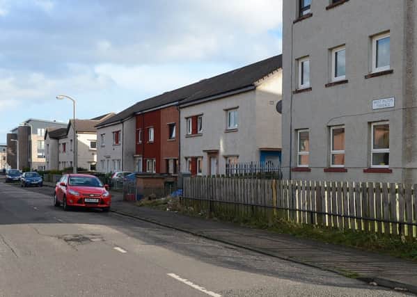 The incident happened around 9pm on Monday in West Pilton Terrace. Picture: Neil Hanna