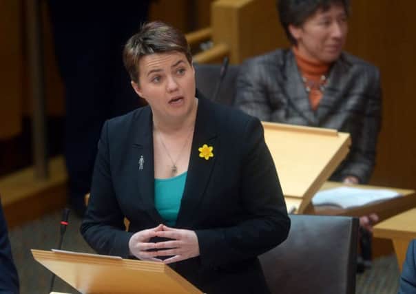 Scottish Conservative leader Ruth Davidson. Picture: Phil Wilkinson