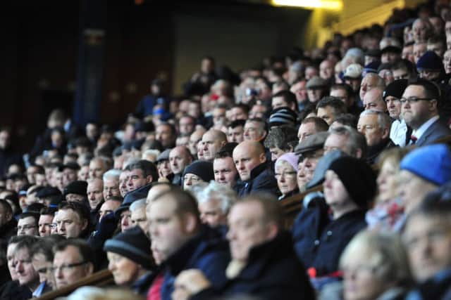 Shareholders take their seats at the Rangers AGM at Ibrox in December. Picture: Robert Perry