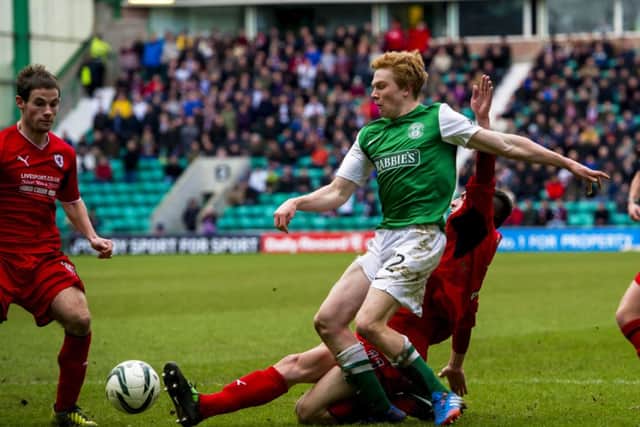 Duncan Watmore was given some close attention by the Raith defence at the weekend. Picture: SNS