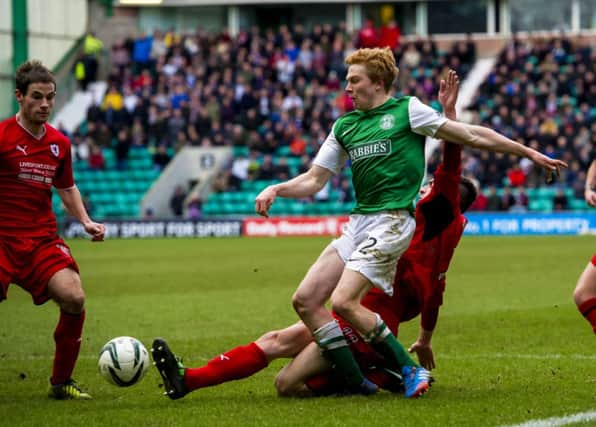 Duncan Watmore was given some close attention by the Raith defence at the weekend. Picture: SNS