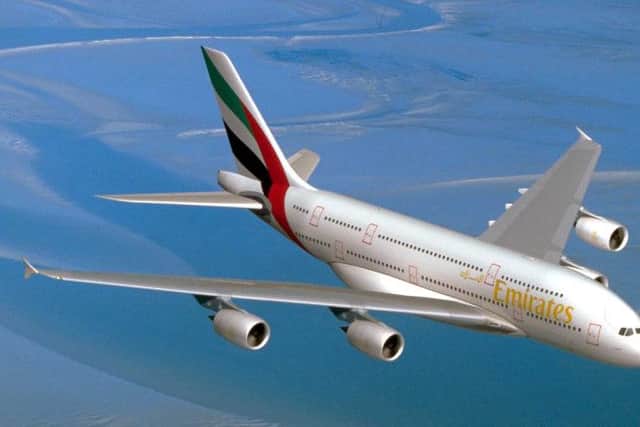 Emirates A380 aircraft. Picture: AP