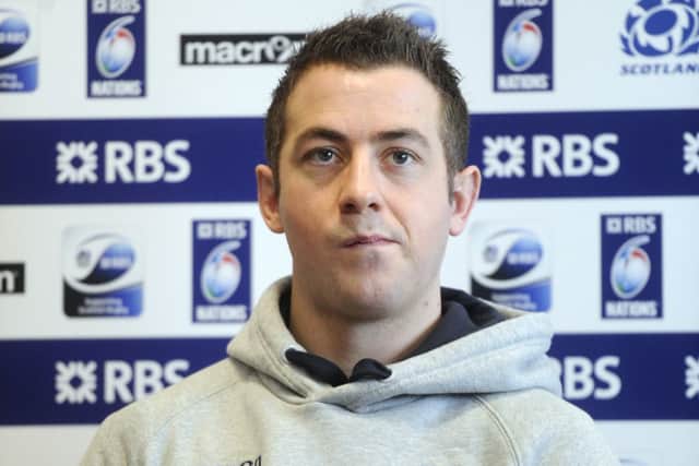 Greig Laidlaw thinks Scotland can do better away from home on a good pitch. Picture: Greg Macvean