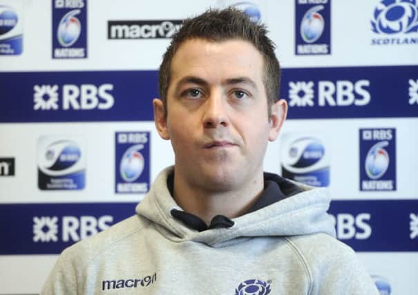 Greig Laidlaw thinks Scotland can do better away from home on a good pitch. Picture: Greg Macvean