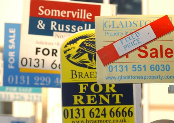 Demand has continued to outstrip supply in the Scottish housing market. Picture: TSPL