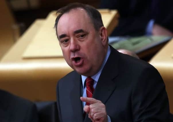 Scottish First minister Alex Salmond. Picture: PA