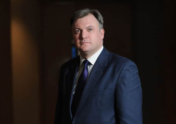Shadow Chancellor Ed Balls. Picture: Ian Rutherford