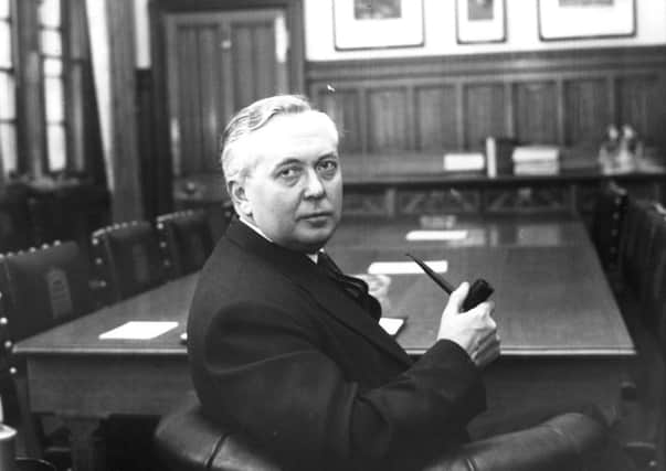 On this day in 1963, Harold Wilson became Labour Party leader after the death of Hugh Gaitskell. Lord Wilson died in 1995. Picture: Getty