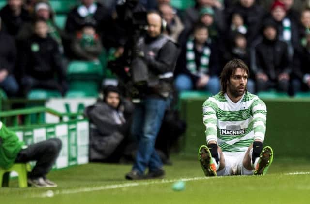 Georgios Samaras is unlikely to stay at Celtic, says Lennon. Picture: SNS