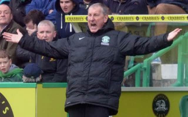 Hibs boss Terry Butcher has revealed he has replied to some of the letters he received from seething Hibs fans. Picture: Phil Wilkinson