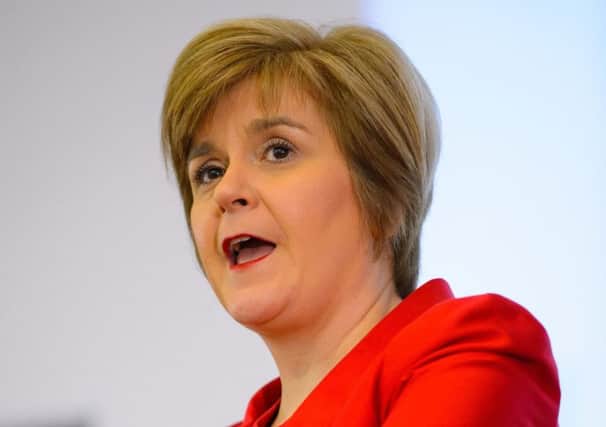 Deputy First Minister Nicola Sturgeon speaks at University College London. Picture: PA