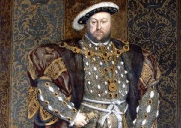 The sartorial extravagance of Henry VIII, among others, will be explored. Picture: PA