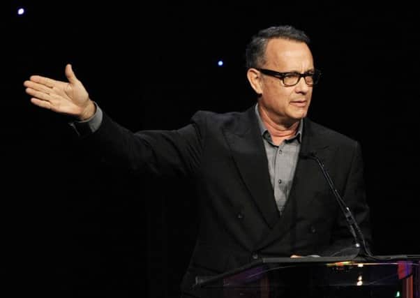 Tom Hanks, speaking at the 64th Annual ACE Eddie Awards, has been revealed to be a celebrity Celtic fan. Picture: AP