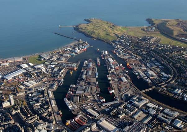 The Nigg Bay complex from the air. Adding a second quayside facility could provide a major economic boost. Picture: Submitted