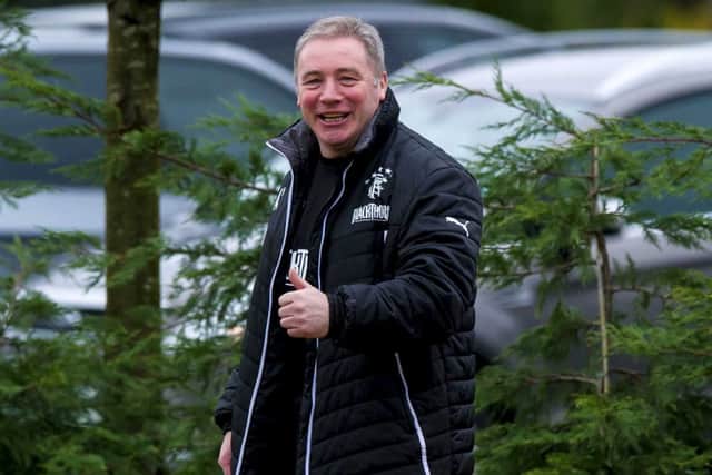 Rangers manager Ally McCoist. Picture: SNS