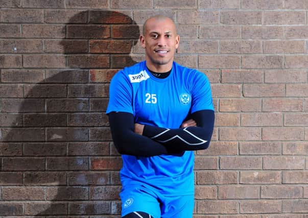 St Johnstone striker Chris Iwelumo. Picture: Ian Rutherford