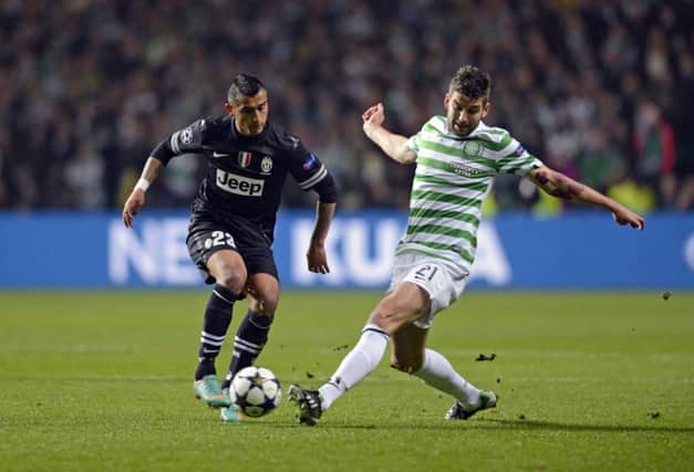 Charlie Mulgrew in action for Celtic. Picture: Phil Wilkinson