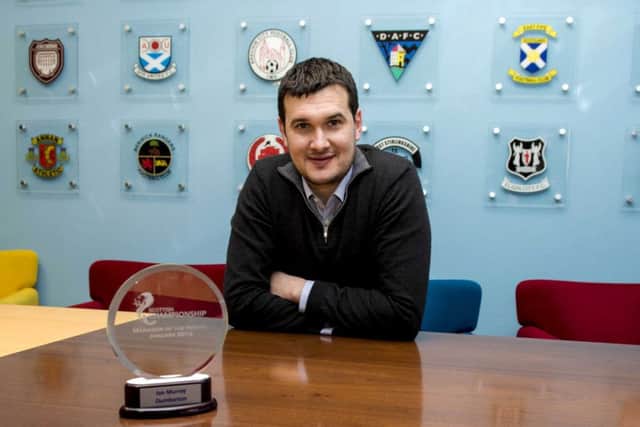 Dumbarton manager Ian Murray. Picture: SNS