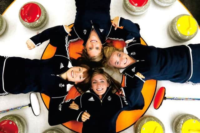(Clockwise from the bottom) Eve Muirhead, Claire Hamilton, Vicki Adams and Anna Sloan. Picture: PA