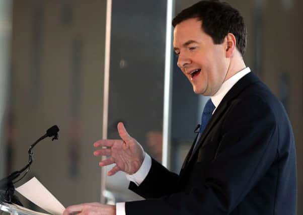 Chancellor George Osborne ruled out a formal currency union should voters choose independence. Picture: PA