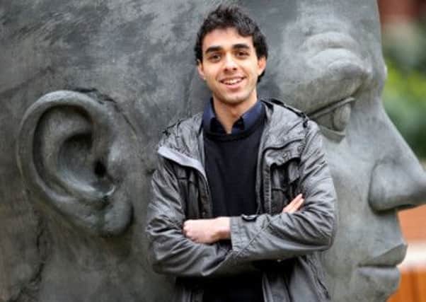 Tausiq Shirazi, pictured at Newcastle University where he is studying. Picture: Ian Horrocks