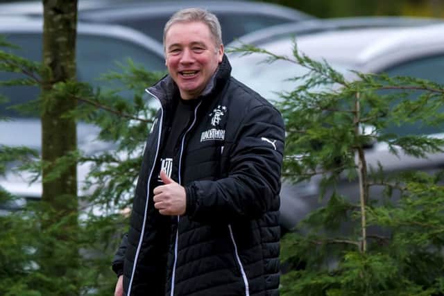 Rangers manager Ally McCoist. Picture: SNS