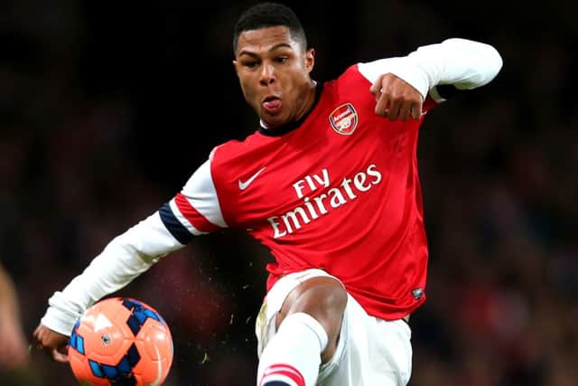 Arsenals Serge Gnabry is a bright prospect for Arsene Wenger. Photograph: Clive Rose