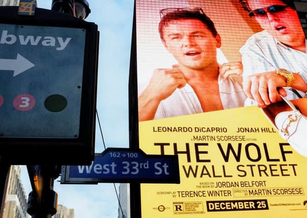 The Wolf Of Wall Street poster seen in New York. Picture: ScratchNSniff/Flickr