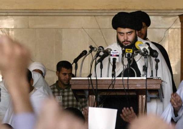 Muqtada al-Sadr says he wants to protect his family name. Picture: Getty