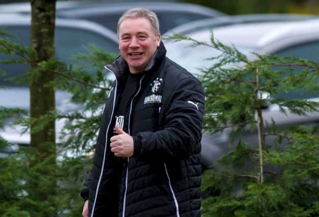 Rangers manager Ally McCoist. Picture: SNS
