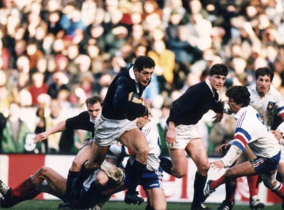 On this day in 1995 Scotland caused a major upset in the Five Nations Championship by beating France by 23-21. Picture: Hamish Campbell