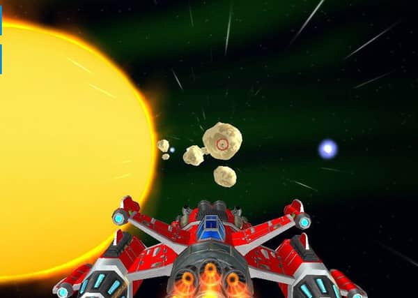 A screenshot from Play To Cure: Genes In Space. Picture: Contributed