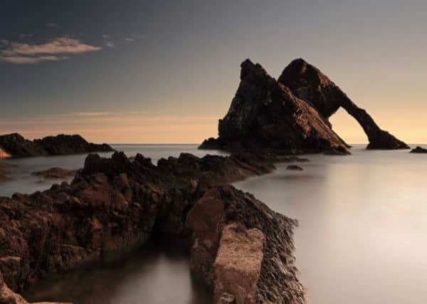Bow Fiddle Rock, one of Morays tourist attractions. Picture: Contributed