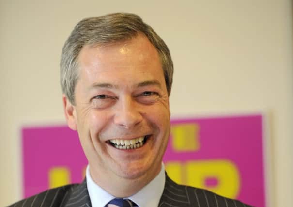Ukip leader Nigel Farage. Picture: TSPL