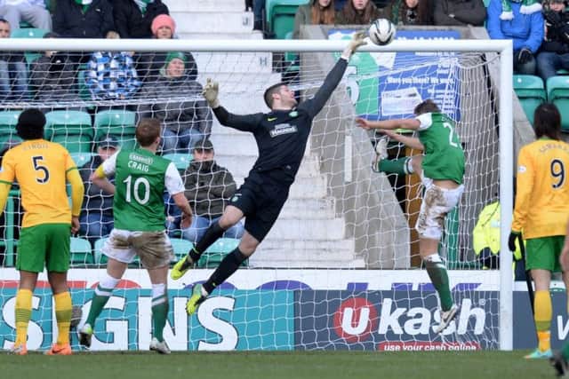 Fraser Forster picked up the SPFL Premiership Player of the Month Award last week. Picture: SNS