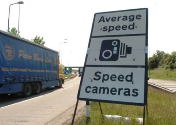 The average speed cameras scheduled for the A9 have been delayed until October. Picture: TSPL
