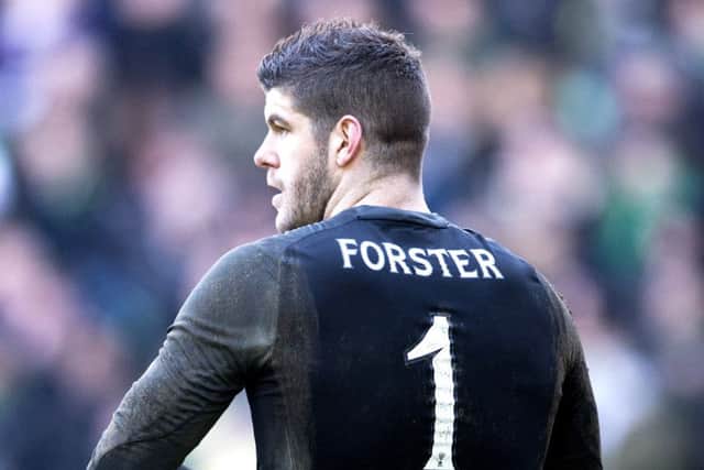 Fraser Forster: Deserves England place, according to Terry Butcher. Picture: SNS