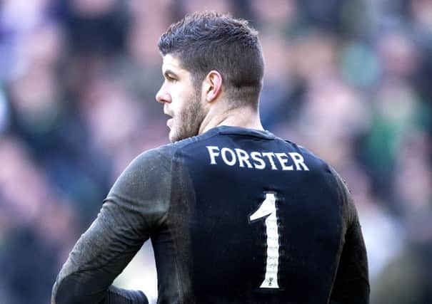 Fraser Forster: Deserves England place, according to Terry Butcher. Picture: SNS