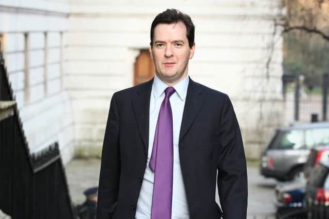 Good news: George Osborne. Picture: Getty