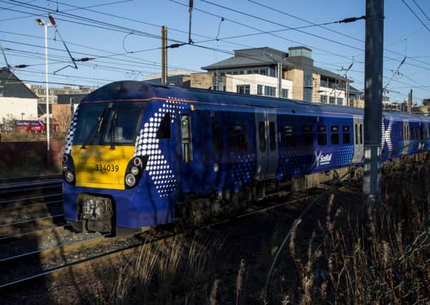 The attack took place on a Scotrail service from Edinburgh to Aberdeen on Monday night. Picture: Ian Georgeson
