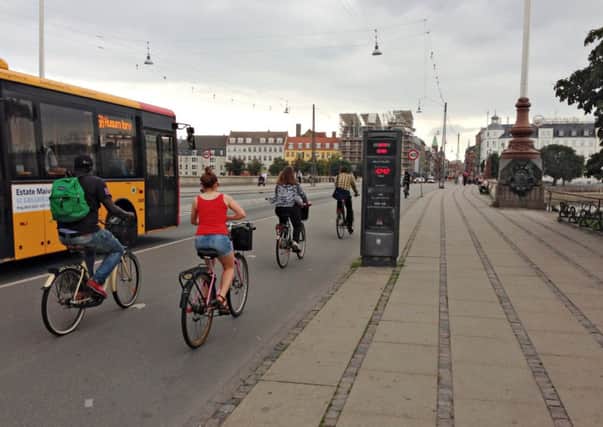 Copenhagen, where around half of residents cycle to work. Picture: Contributed
