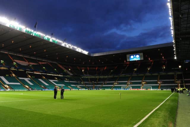 The Inverness fans will be housed together at Celtic Park for the final. Picture: Ian Rutherford