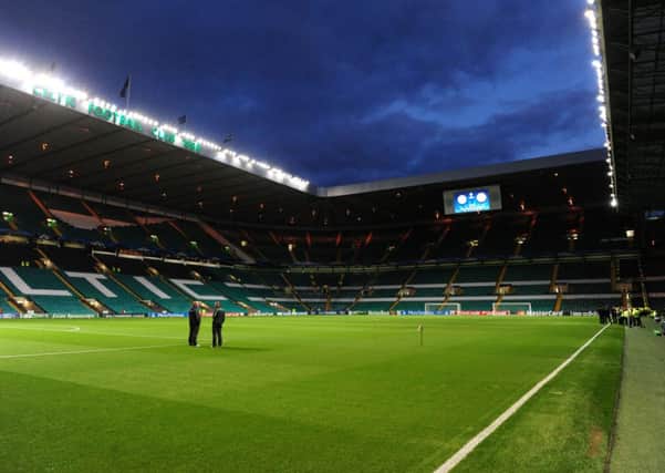 The Inverness fans will be housed together at Celtic Park for the final. Picture: Ian Rutherford