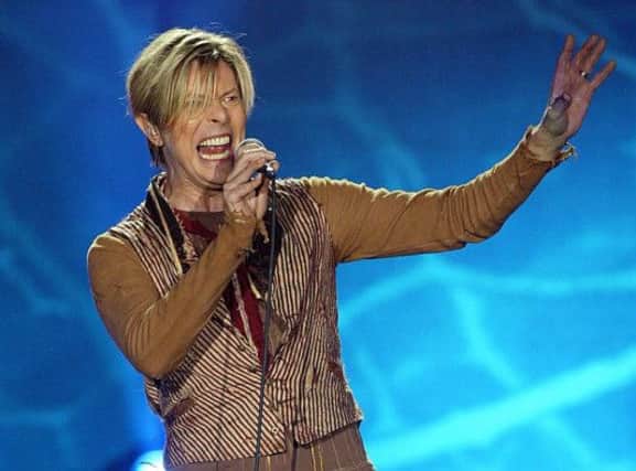 File photo of David Bowie, who was the subject of online abuse after voicing his support for the union. Picture: PA