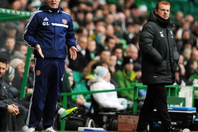 Hearts manager Gary Locke.  Picture:  Ian Rutherford